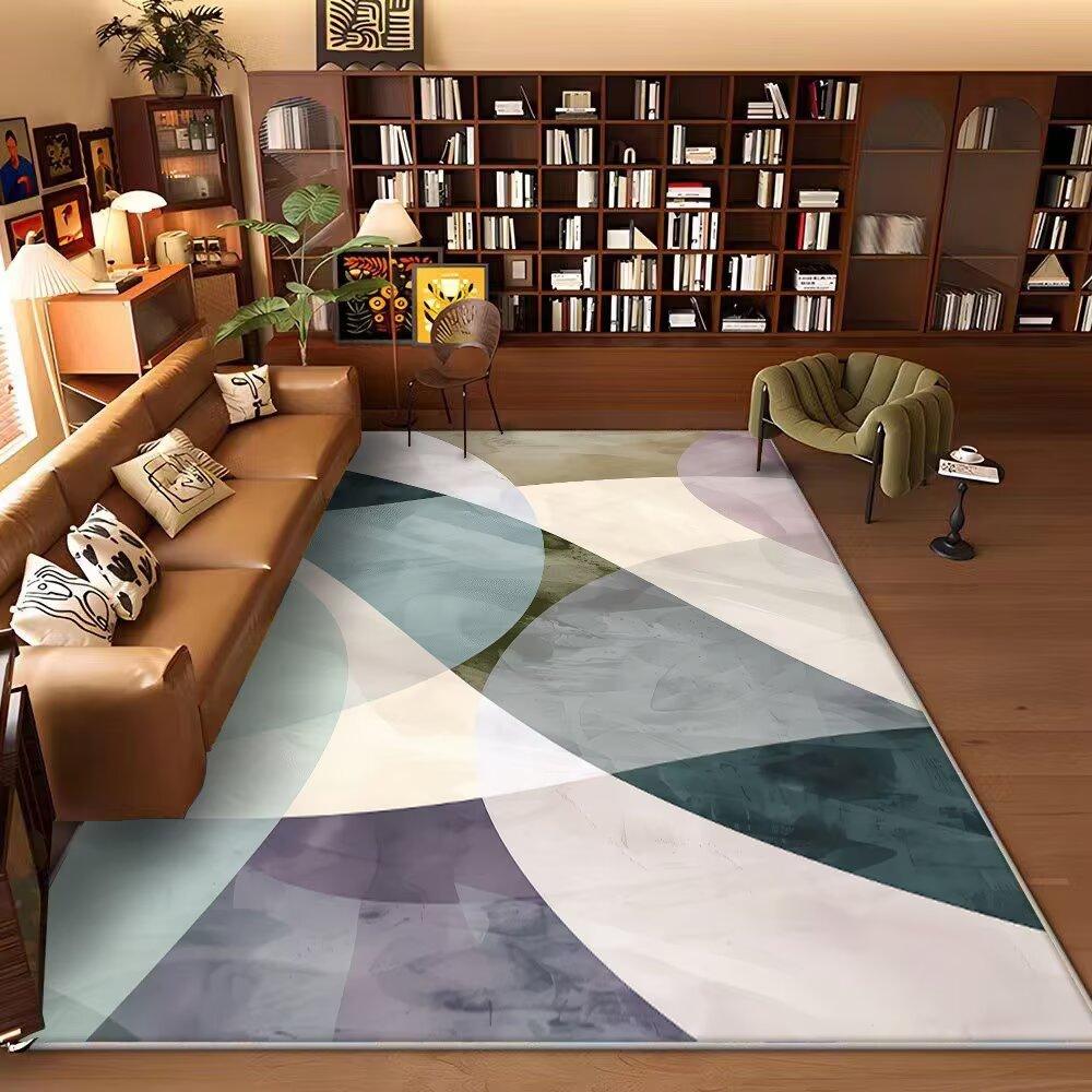 Covoare Abstracte Moderne pentru Suprafață Mare Decorare Sufragerie Canapea de Casă Covor Antiderapant Birou Dormitor Tatami Copii Covorașe Moi pentru Podea