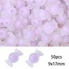 Frosted Acrylic Round Beads for DIY Jewelry and Beading Accessories