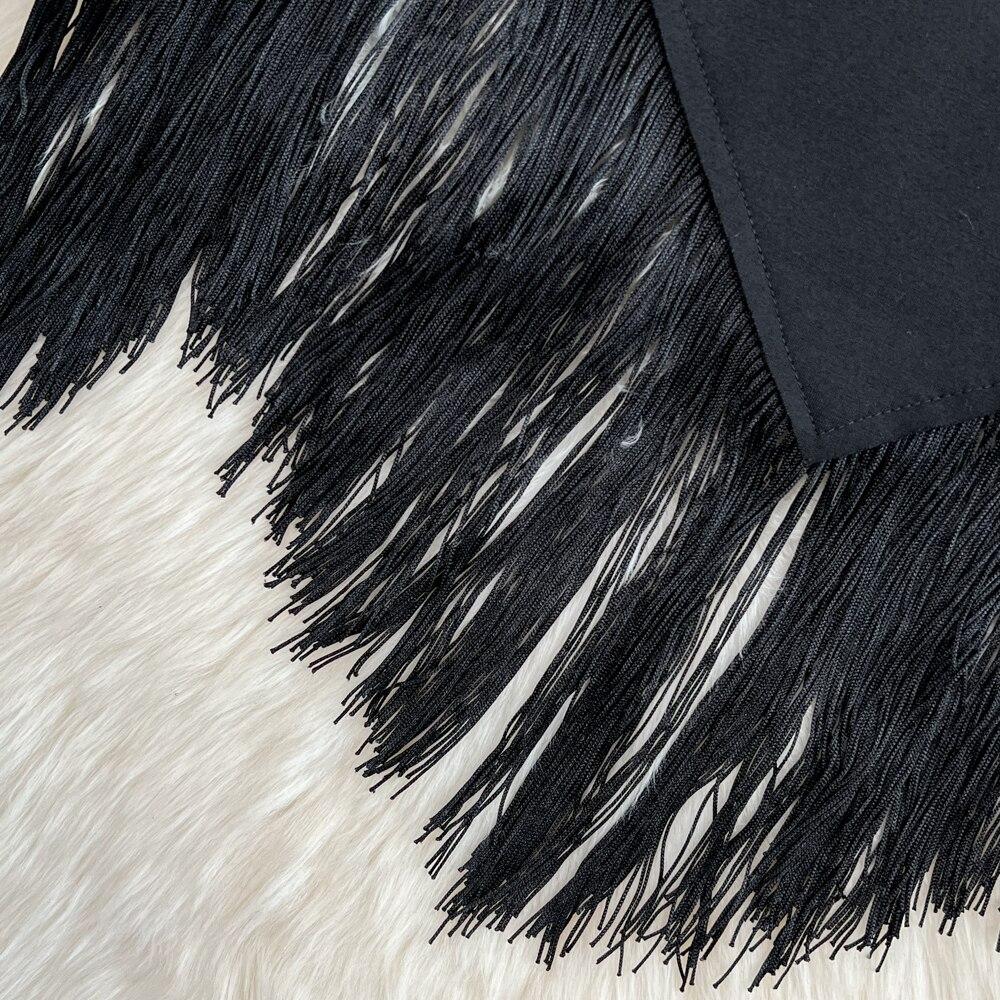 Summer Light Mature Style Stitching Skirt High Waist Irregular Slim Sexy Package Hip Skirt One-Step Skirt Women