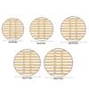 Non Stick Steaming Rack Round Steaming Tray Durable Steamer Liner  Kitchen Cooking Accessories