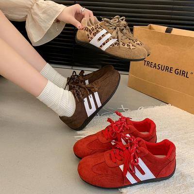 Forrest Gump Shoes Women's Soft-soled Sports and Leisure Shoes Spring and Autumn Thin Mesh Breathable Little White Shoes Retro Shoes Women