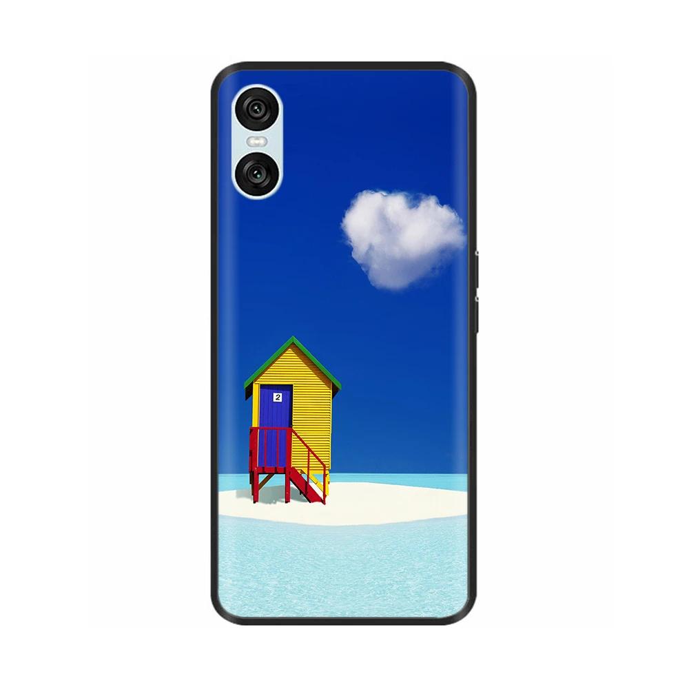 For Sony Xperia 10 VI 5G Case 6.1" Fashion Protect Soft Silicone Phone Case Funda For Sony Xperia 10 VI 10VI Back Cover Coque
