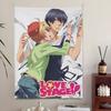 Love Stage BL Anime Wall Tapestry Izumi Sena Ryoma Ichijo Scene Wall Hanging for Yaoi Manga Fans Bedroom Dorm Decor