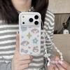 My Melody Hülle mit hohlem Glitzerstern für iPhone 16ProMax/15/14
