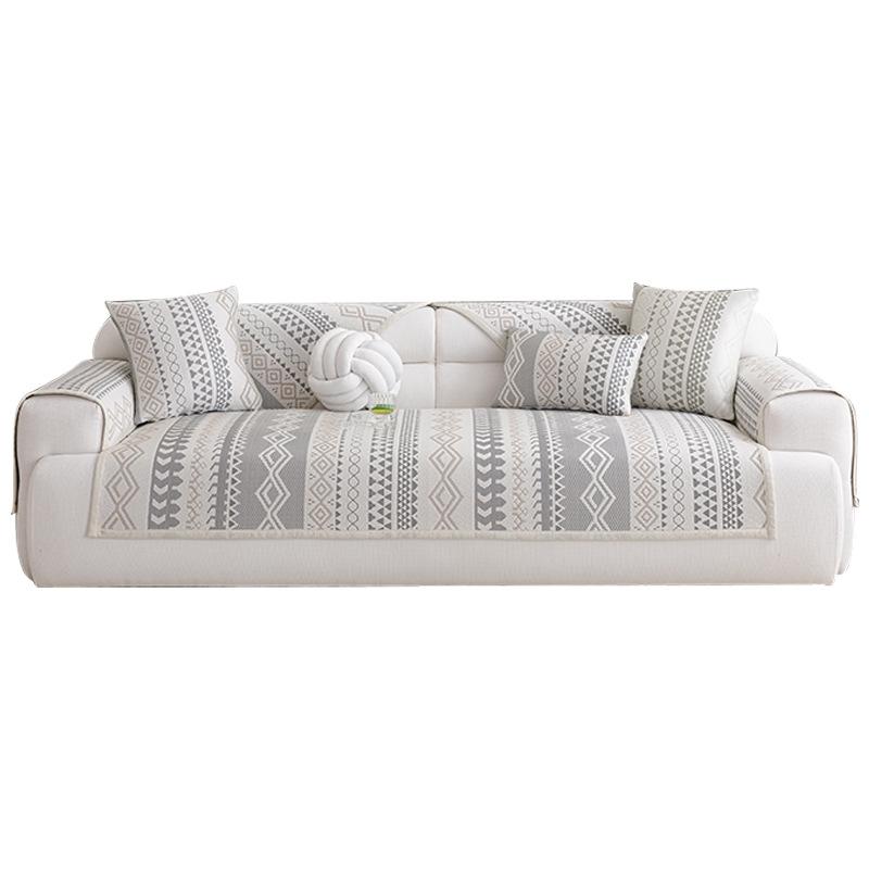 Bohemian Cool Doudou Sofa Cover  New Summer Mat Seat Cushion Non-Slip And Anti-Cat Scratch Sofa Cushion