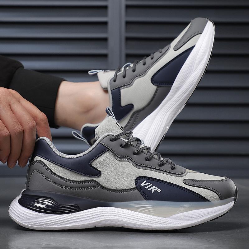 Sneakers Autumn and Winter New Versatile Fashion Velvet Warm Non-slip Men's Leisure Travel Dad Shoes