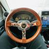 14" Retro Peach Wood Grain Steering Wheel, Universal Fit for Beidouxing, Jetta & Yishen, Racing Titanium Design