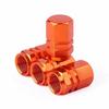 Tire Valve Stem Caps Decorative Tires Accessories Aluminum Alloy Nipple Wheel Caps For Cars Motorcycles Bicycle Cover Dustproof Valve Stems 1