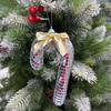 Creative Disco Crutch Ornaments Mini Christmas Hanging Ornament  Hanging Ornaments