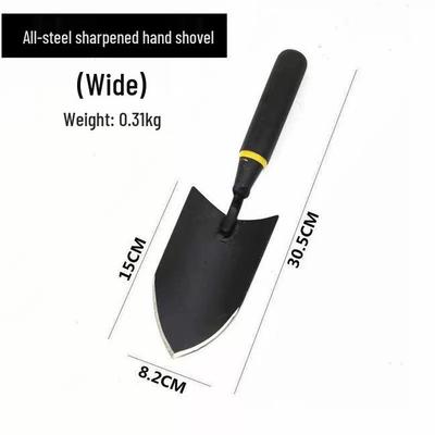 Compact Manganese Steel Gardening Shovel for Planting and Digging