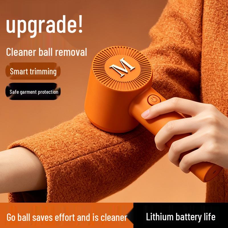 Pompom Lint Remover: Sweater De-piller & Hair Ball Suction Trimmer