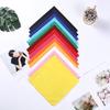 Solid Color Handkerchief for Women Wedding Handkerchief Pocket Handkerchief for Bride Groom Wedding Gift
