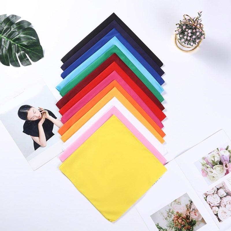 Solid Color Handkerchief for Women Wedding Handkerchief Pocket Handkerchief for Bride Groom Wedding Gift