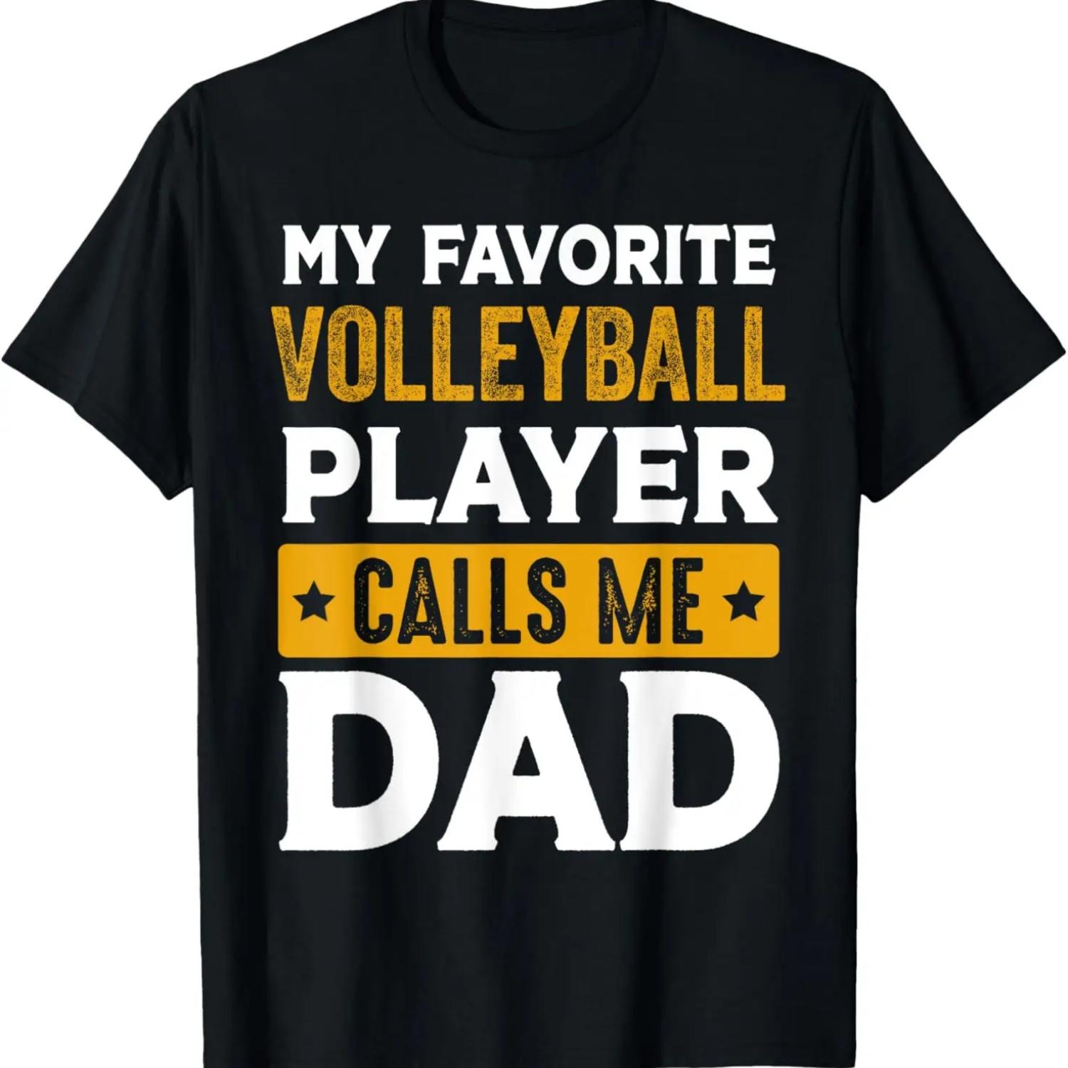 

Funny Volleyball Dad Novelty For Father s Day T-Shirt XXXXXL чорний