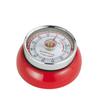Zassenhaus Speed Mechanical Timer, Medium. 7x3 Cm, Red