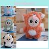 Soft And Cuddly Plush Keychain With Charming Cartoon Sheep Rabbit And Panda Design