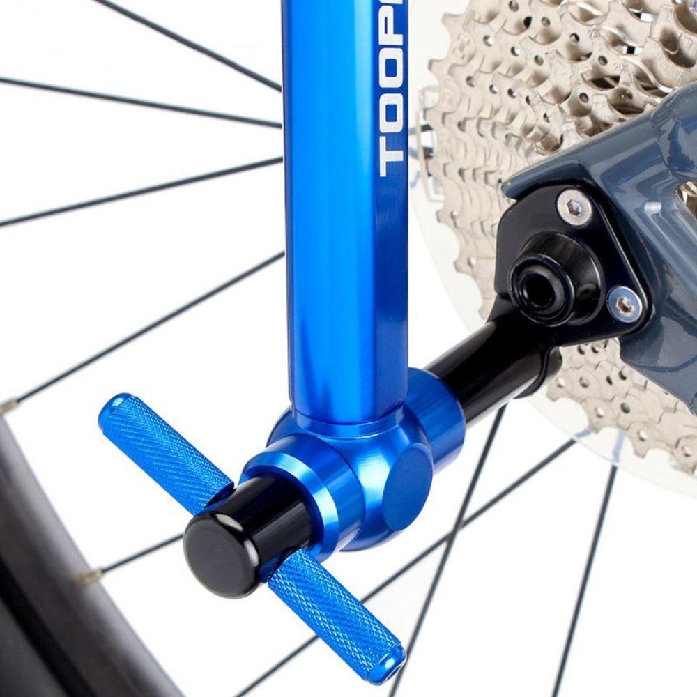 Blue Bicycle Derailleur Aligner Hanger 360° Rotation Bike Tail Hook Bike Hook Aligner MTB Bike