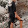 Maglia Casual da Donna a Manica Lunga Cardigan Solare Top Medio