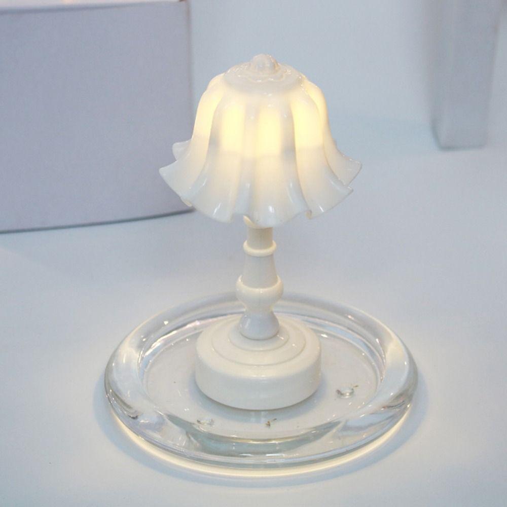 Retro Bedroom Desk Lamp Creative Flower Shape Night Light New Table Lamp