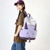 Schoolbag Mountain Dopamine Contrast Rope Backpack Couple Vitality Outdoor Hiking Anti-splashing Backpack