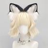 Handgefertigtes Kunstfell Katzenohren Stirnband Animie Kopfschmuck für Damen und Teenager Cosplay Kostüm Party Verkleidungs Accessoires