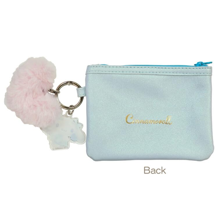 San Art Sanrio Characters Angel Series Heart Window Pouch Cinnamoroll SAN-0042-BLE