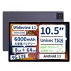 VETOO V10 Android 8GB 64GB 1TB Widevine L1 Netflix CPU T616 6000mAh Charging 5G WiFi 4G LTE OTG Face Recognition Wireless Projection Split Screen FM