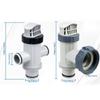 Split Hose Plunger Valves Set with Adapters Suitable for Pool Pump Systems Water Flow Control and Leak Prevention