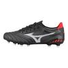 Mizuno Morelia Neo 3 FG Comfortable Casual Shock Absorbing Durable Soccer Shoes Men Sneaker Black Silver Red P1GA209001