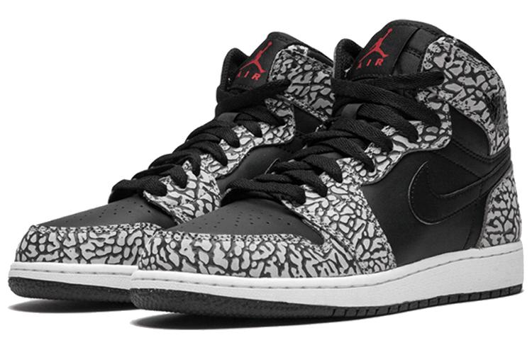 Jordan 1 Retro High Premium Black Elephant GS 838850-013