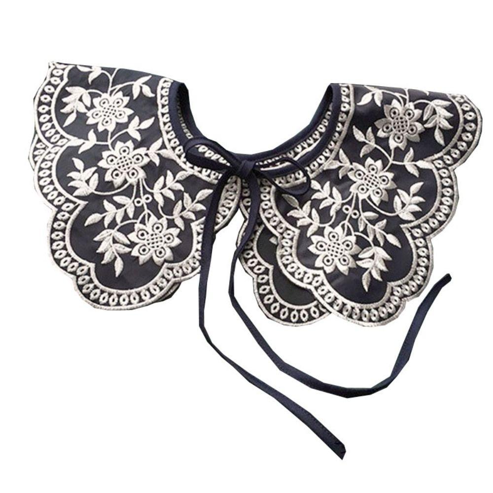 Lace Floral Fake Collar Detachable Decoration Collar False Collar  Shirts/Sweater/Dress Accessory