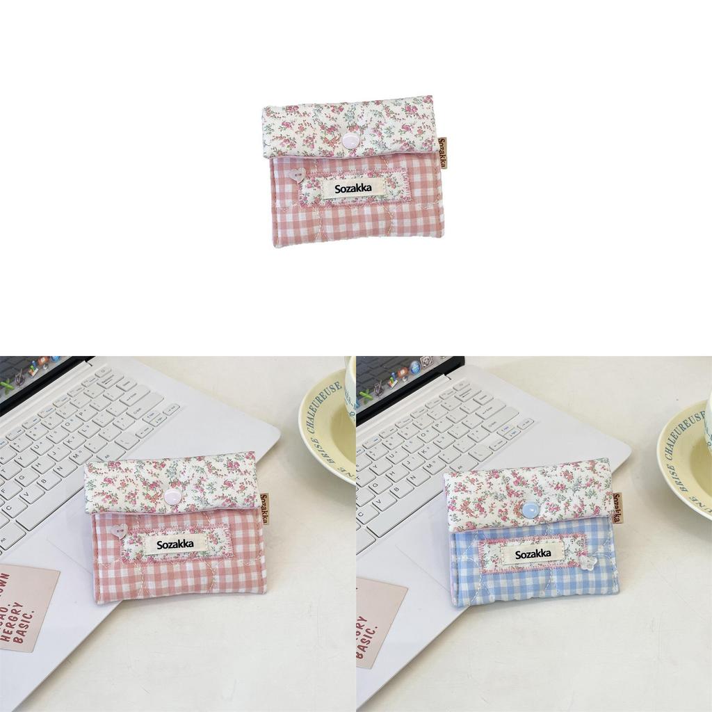 Portable Sanitary Napkin Storage Pouch With Polyester Fabric For Travel And School Use