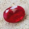 82.00Ct Natural Mozambique Red Ruby Oval Cut Certified Loose Gemstone