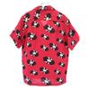 WACKO MARIA Records All-over Pattern Short sleeve Rayon Aloha shirt Men's Used