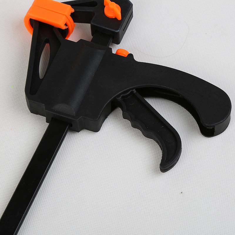 6-inch Nylon Multifunctional Woodworking F-Clamp Plate Type Quick Fixing Clamp