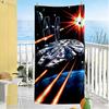 Star Wars Beach Towel Super Soft Absorbent Comfortable Lightweight Portable for Swimming,Beach,Camping, Travel, Beach Accessories,Gym