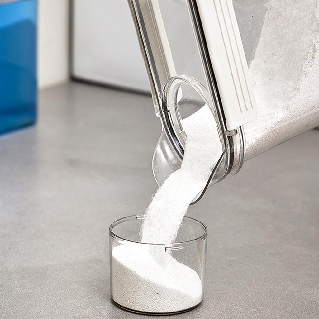 Flüssigwaschmittelspender für die Organisation der Waschküche, Aufbewahrung mit großer Kapazität