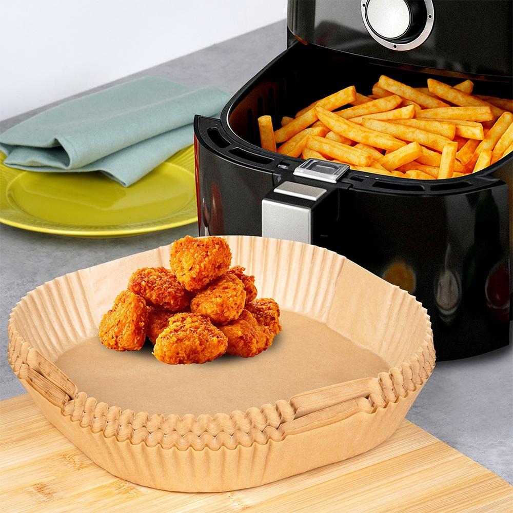 100x Air Fryer Insert for Fat-Free Fryer Baking Paper 23cm