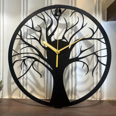 Stilvolle Moderne Klassische Design Wandmontage Uhren | Elegante 12-Zoll Wandhängende Uhr für Zuhause, Büro, Wohnzimmer, Schlafzimmerdekor (Baumdesign)