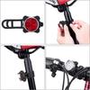 COB USB Rechargeable Bicycle Headlight & Taillight Set for Mountain Bikes