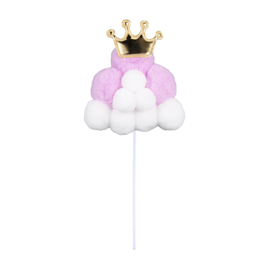 Beautiful Clouds Cake Topper For Birthday Party Decor Cake Decoration Happy Birthday Cupcake