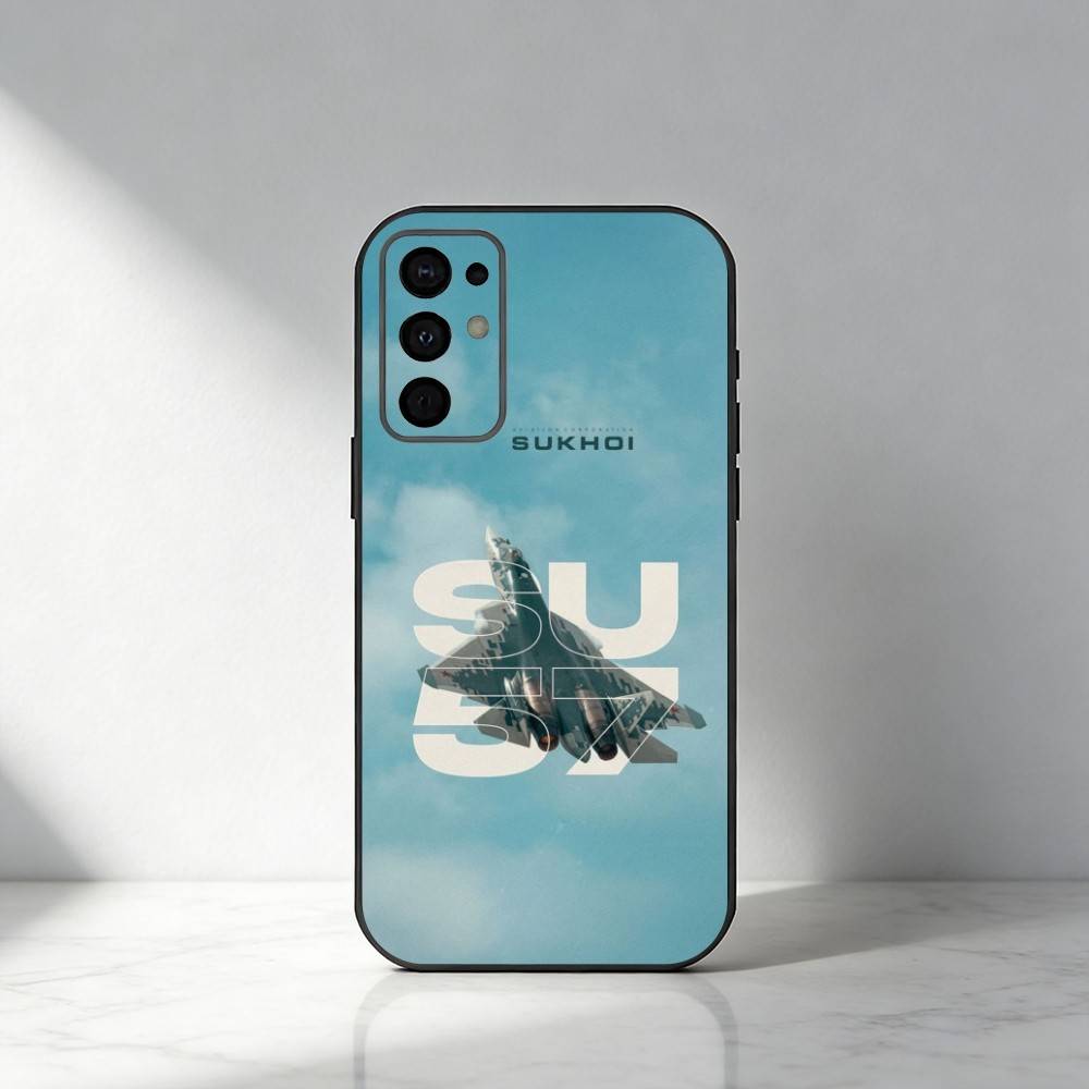 

Fighter F35 SU57 Phone Case For Samsung S25,S24,S21,S22,S23,S30,Ultra,S20,Plus,Fe,Note,5G Black Cover Samsung S21fe