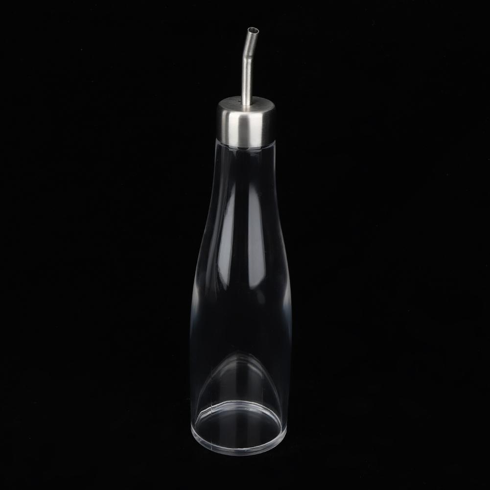 300ml Trwała Akrylowa Butelka na Olej Pojemnik na Płynne Przyprawy Ocet do Użytku Domowego, Restauracyjnego i Kuchennego