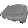 Driver Side Bottom Replacement Leather Seat Cover Gray #H2U or H0U Compatible with Chevy Colorado GMC Canyon 2015 2016 2017 2018 2019 2020 2021 2022