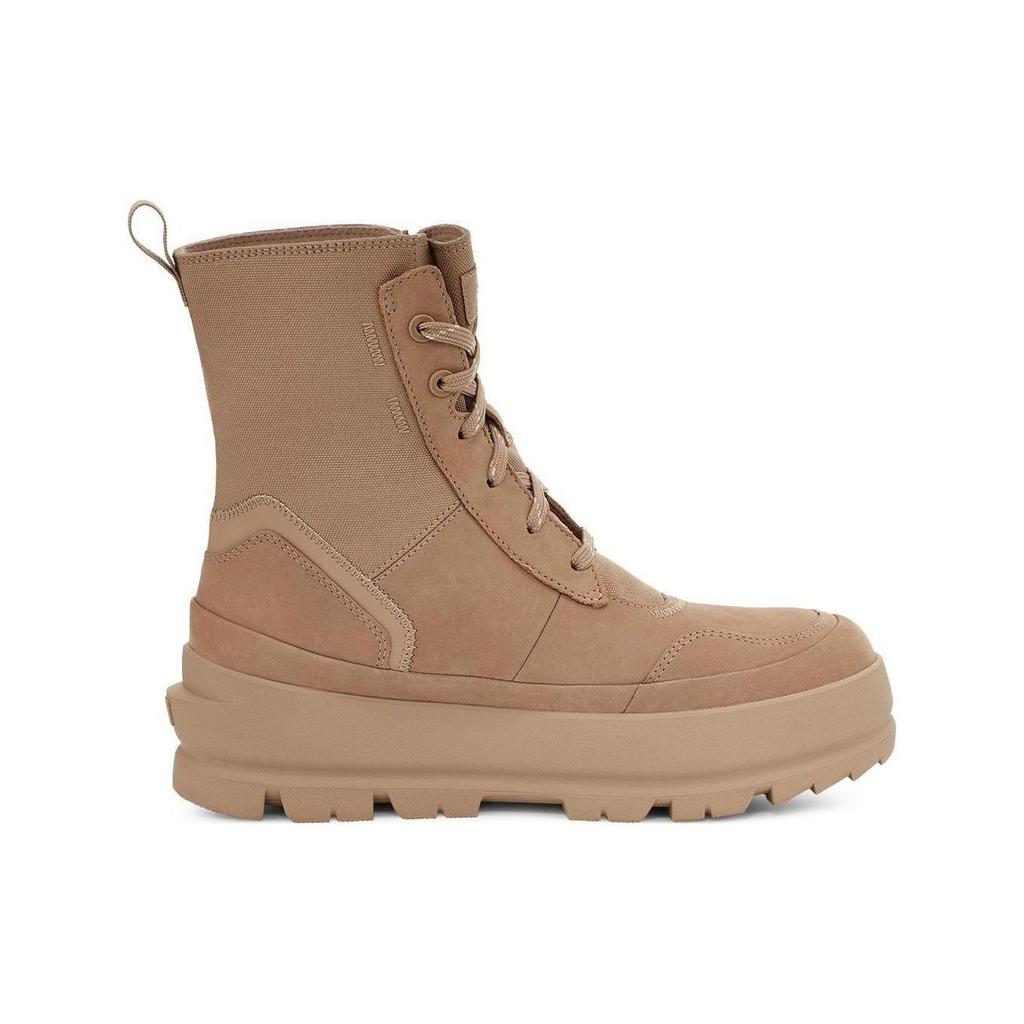 UGG Leather Minimalist Casual Mid-Calf Boots Women Boots Sand 1143833-SAN