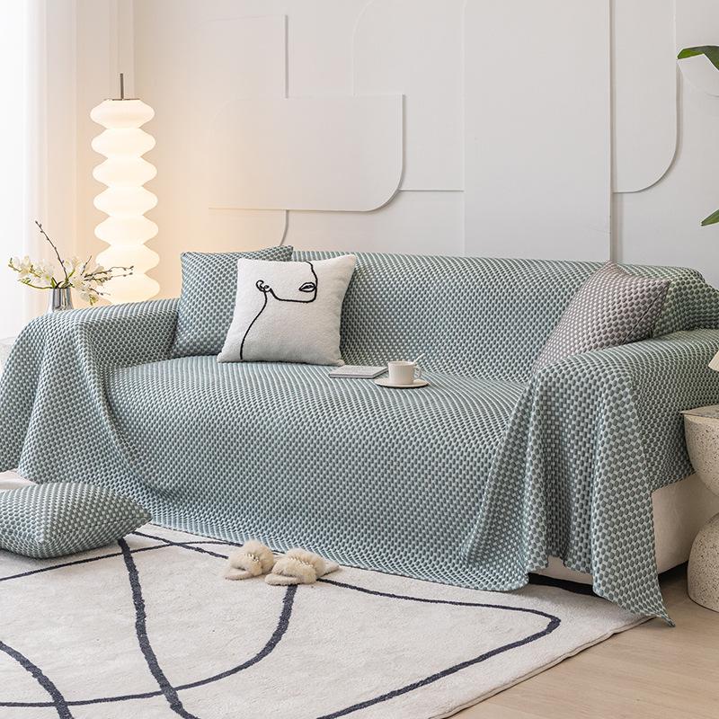 

Летний крутой чехол для дивана, простой современный чехол для дивана, ткань с защитой от царапин, многофункциональный коврик для ванной 90*90