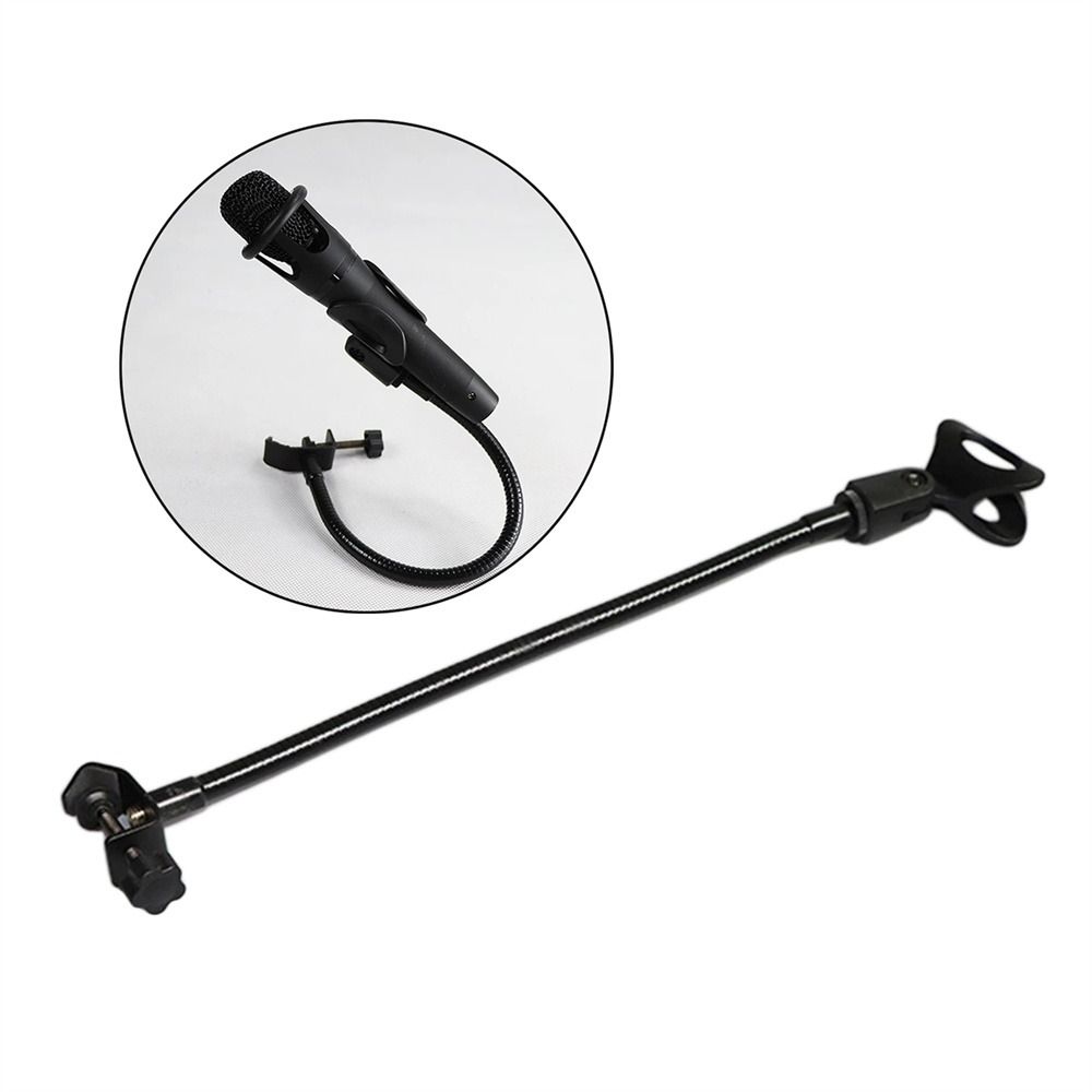 Mic Holder Clip Stand Replacement Holder Microphone Stand Desk Mic Stand Mic Arm with Heavy Duty