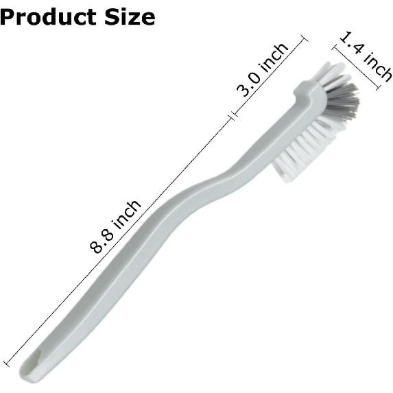 Kitchen Scrub Brush, Angle Cleaning Brush, Right Angle Scrub Brushs for Sink Household Dish Pot Pan Edge Corners, Upgraded Stiff Brushes for Small