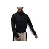 Jordan Color Block Design Stand Collar Sports Casual Jacket Women jackets Black FV7105010