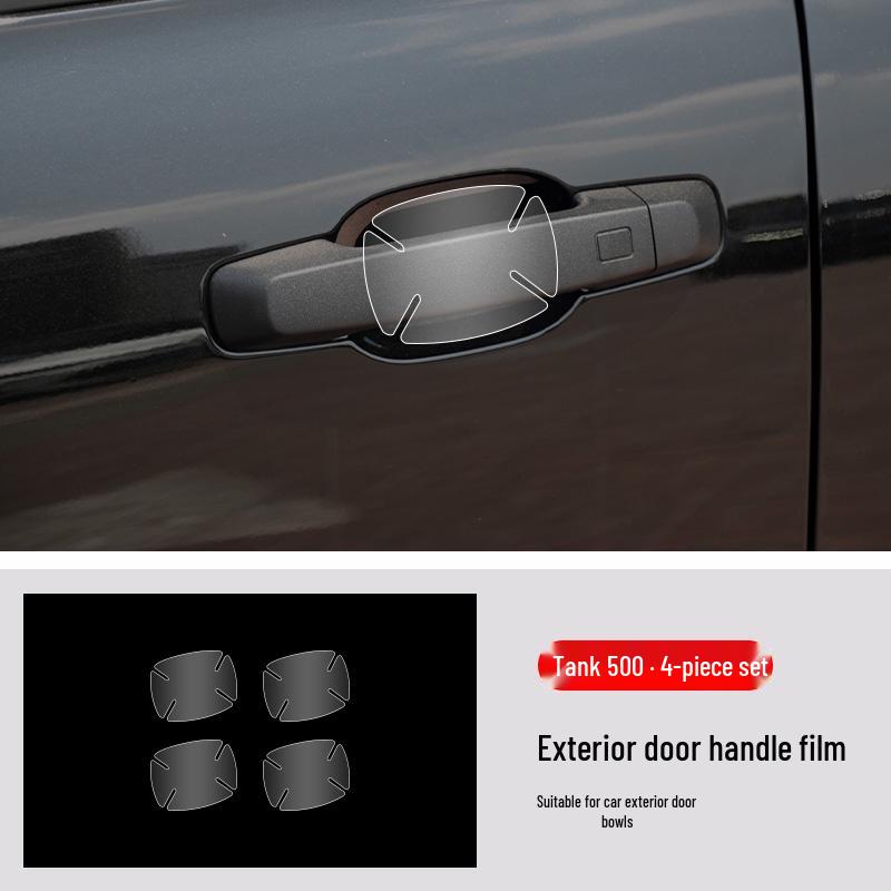 

Прозрачная защитная пленка из ТПУ для углов дверей автомобиля, 500 штук, для передних и задних треугольников See description for specifications